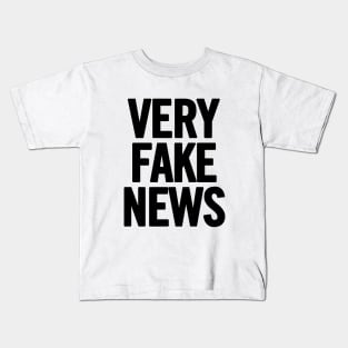 Very Fake News Kids T-Shirt